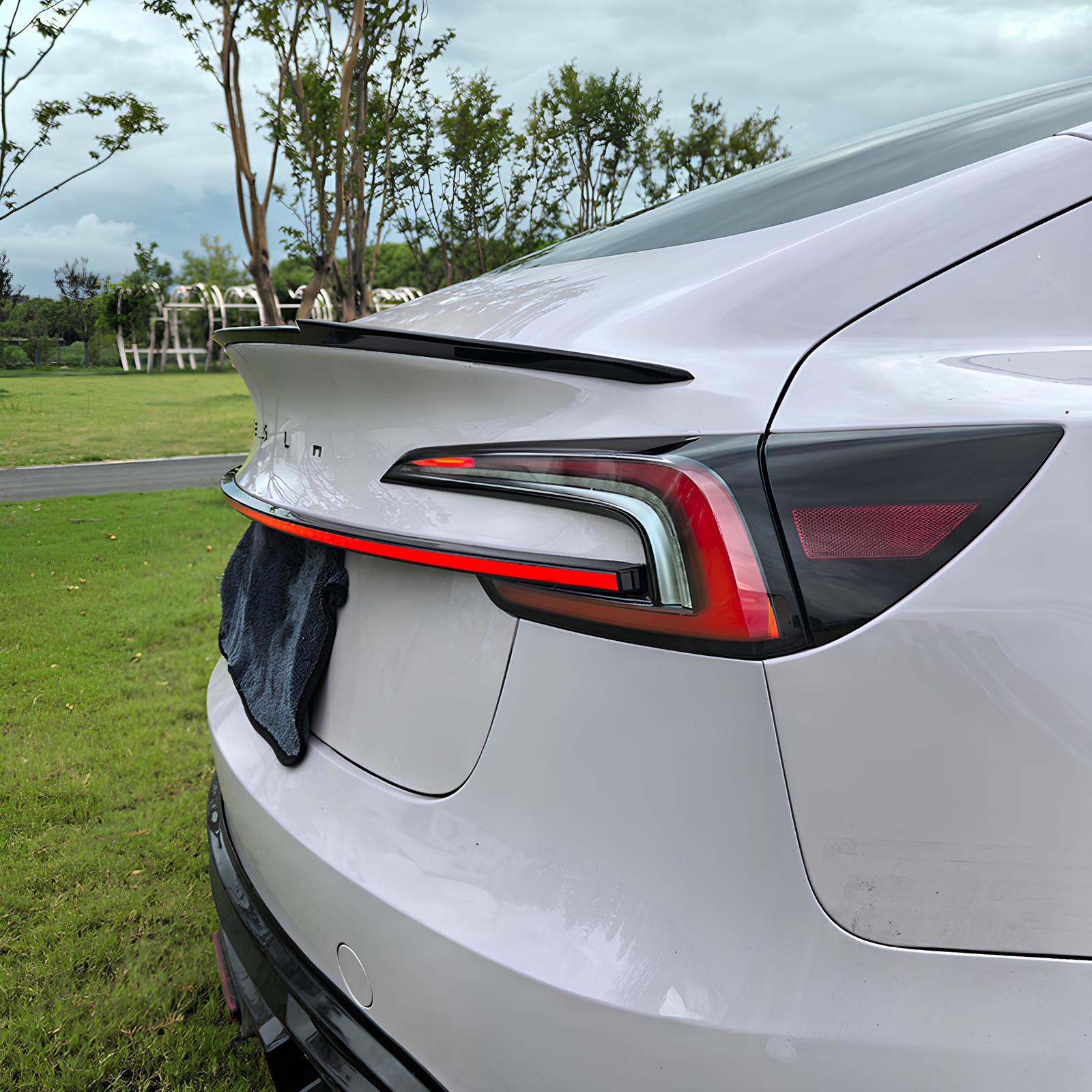 Tesla Accessories Model 3 Highland Starburst Through-Tail Lights Tesstudio®