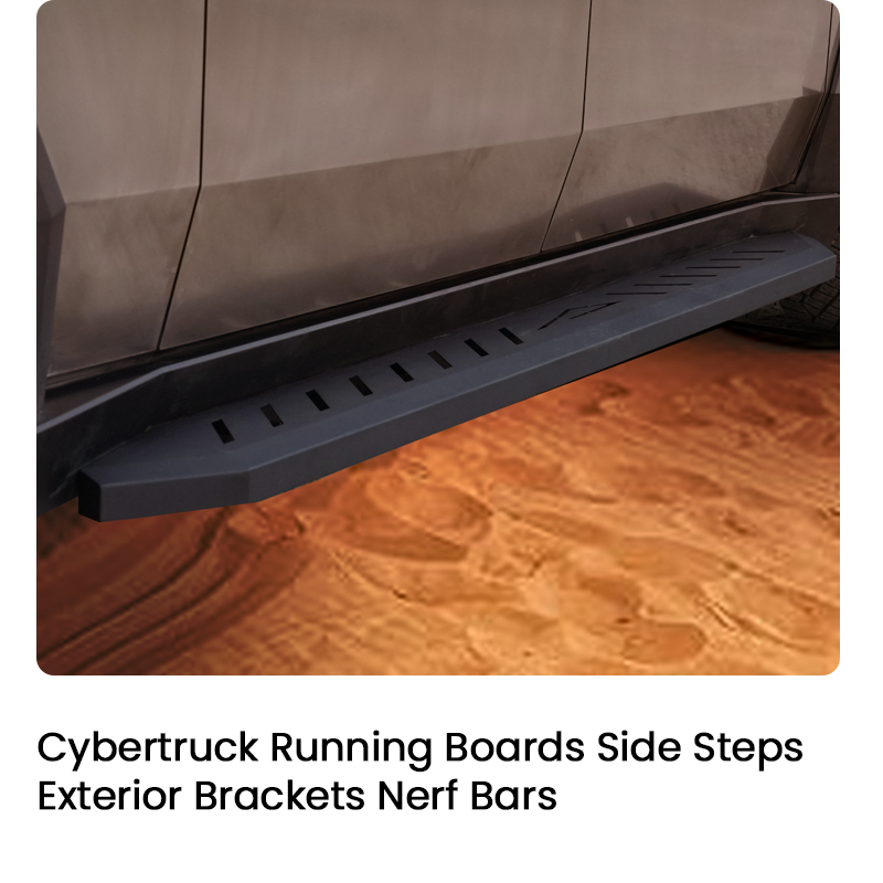 cybertruck running boards