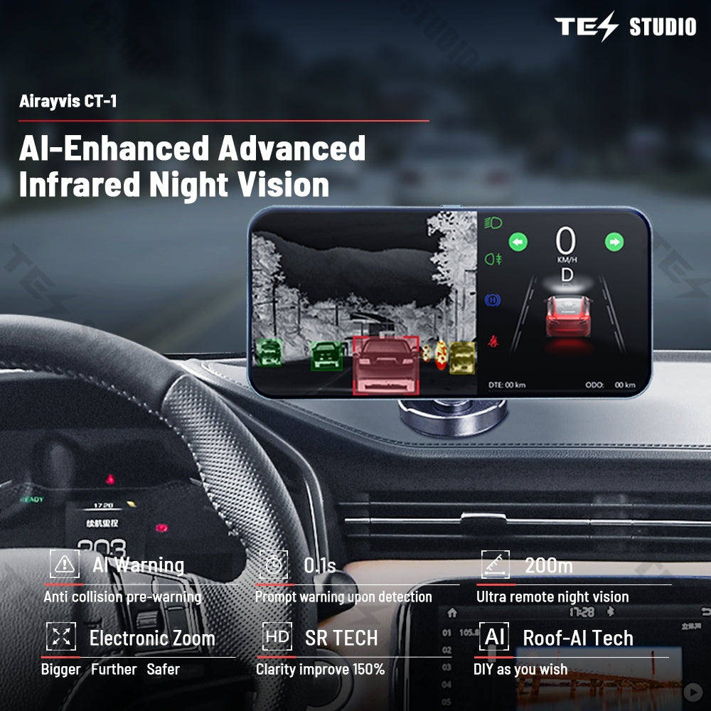 [UNIVERSAL] Tesstudio CT-1 Thermal infrared Vehicle assistance System