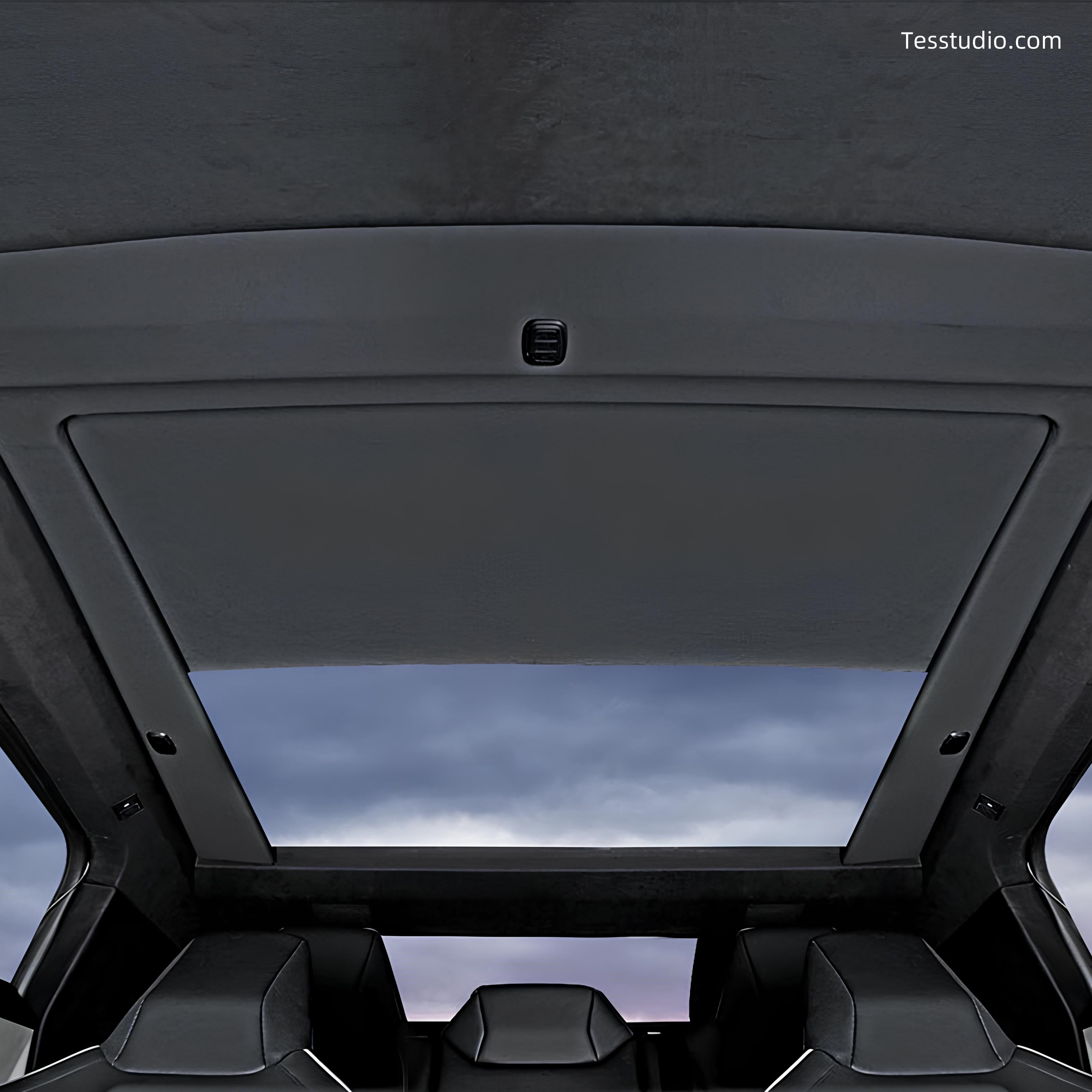 Tesla Cybertruck Electric Sunshade Cybertruck Powered Glass Roof  Sunshade Cybertruck Accessories Tesstudio®