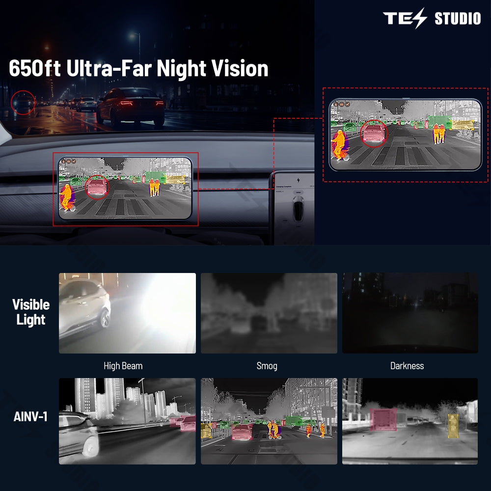 [UNIVERSAL] Tesstudio CT-1 Thermal infrared Vehicle assistance System