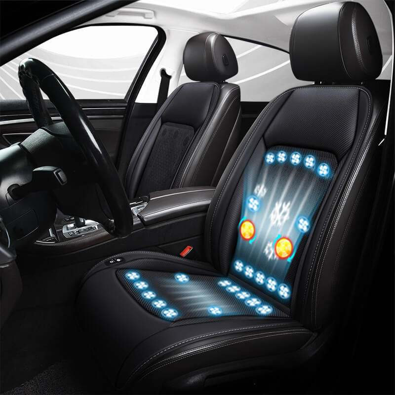 Tesstudio Ultimate Comfort Tesla Front Seat Cooling Seat Cover with 16 Fans and Massage