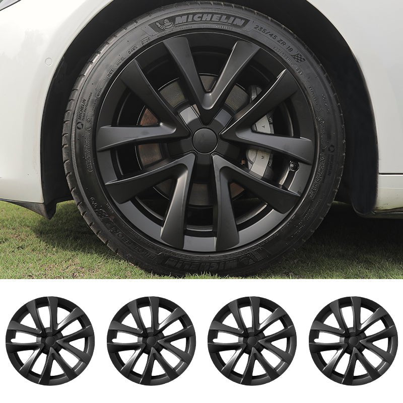 Tesla Model 3 Hubcaps 18'' Arachnid Style Model 3 Wheel Cover Tesstudio® (2017-2023)