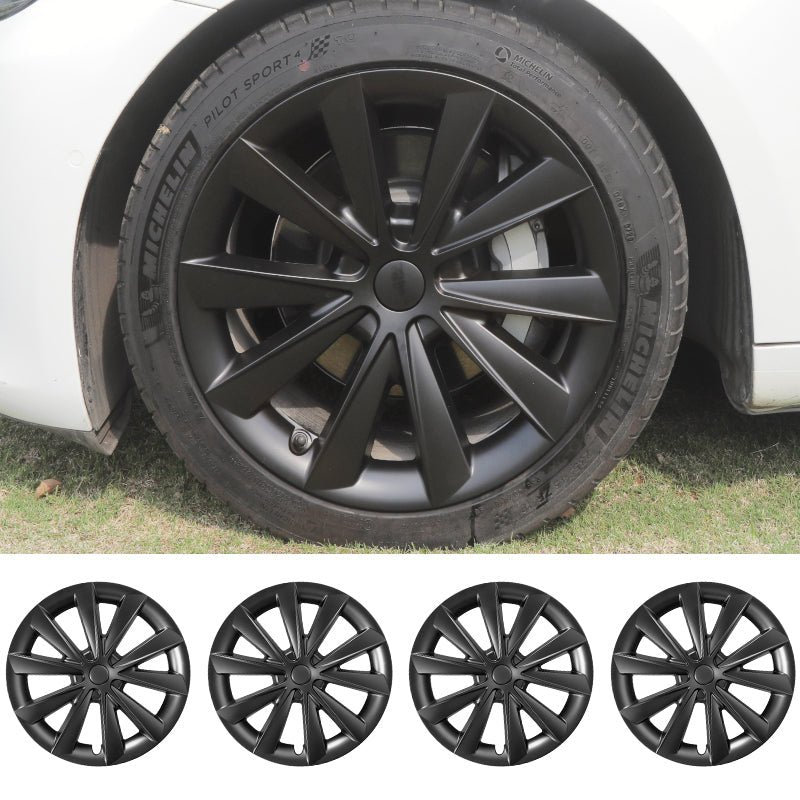 Tesla Model 3 Car Hub Caps 18'' Blade Style Model 3 Wheel Cover Tesstudio®  (2017-2023)