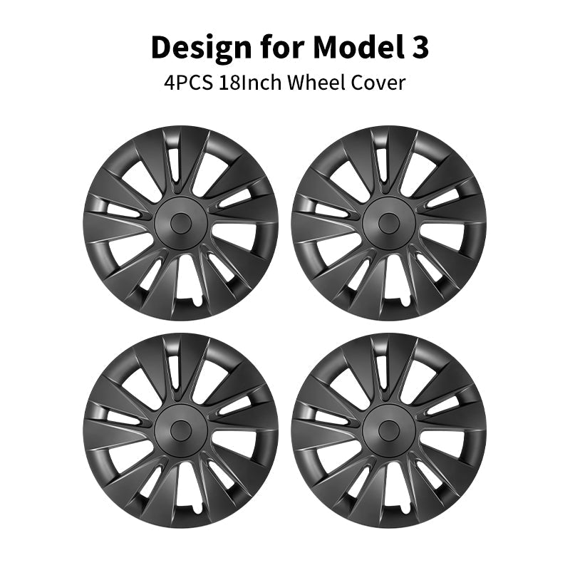 Tesla Model 3 Rim Protector 18'' Knife Style Model 3 Wheel Cover Tesstudio® (2017-2023)