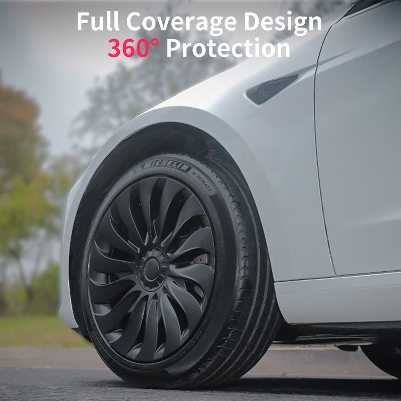 Tesla Model 3 Highland Protector Cover Kit 18'' New Strom Style Model 3 Highland Wheel Cover Tesstudio® (2023-2024)