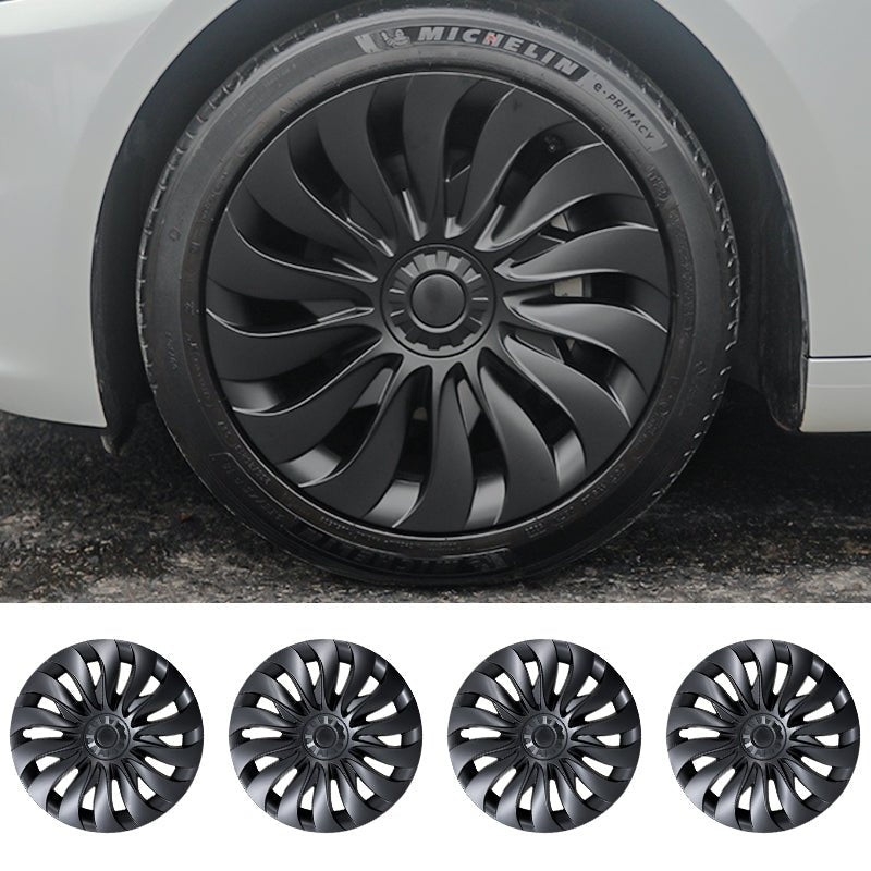 Tesla Model 3 Highland Protector Cover Kit 18'' New Strom Style Model 3 Highland Wheel Cover Tesstudio® (2023-2024)