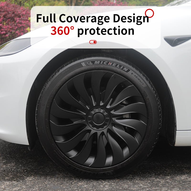 Tesla Model 3 Highland Protector Cover Kit 18'' New Strom Style Model 3 Highland Wheel Cover Tesstudio® (2023-2024)