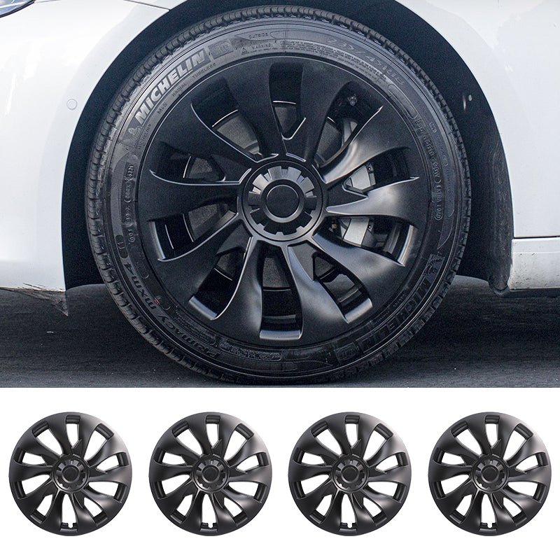 Tesla Model 3 Hub Cap 18'' Überturbine Style Model 3 Wheel Cover Tesstudio®（2017-2023）