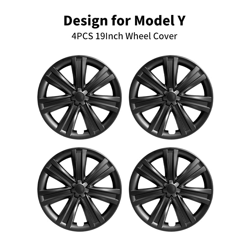 Tesla Model S Wheel Covers 19'' Arachnid Style Model S Hub Cap Covers Tesstudio®