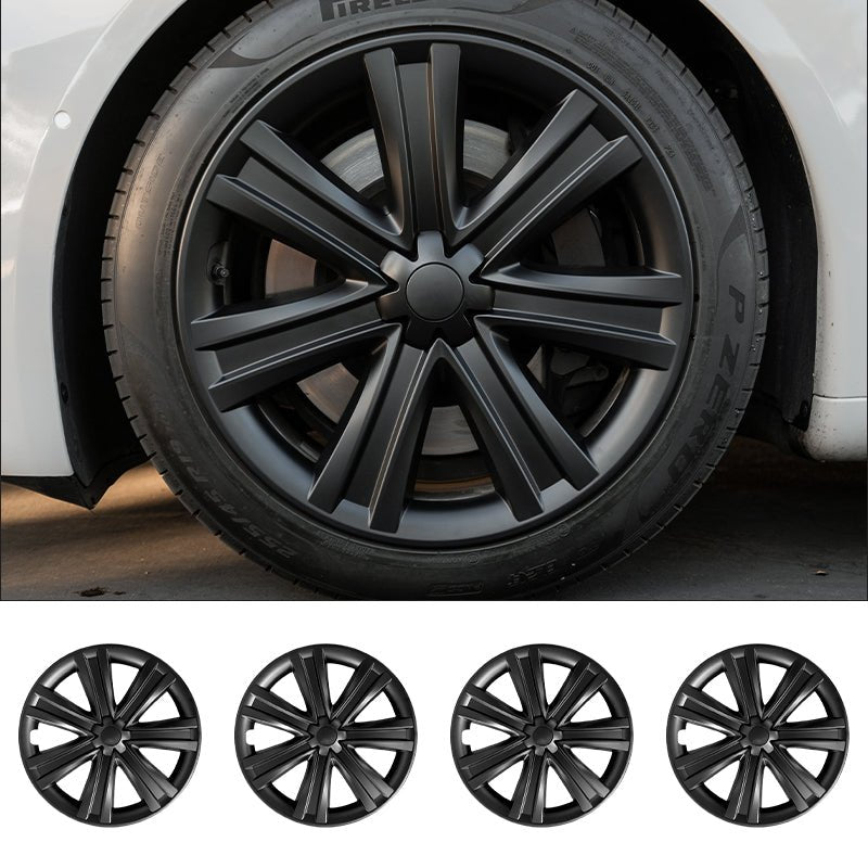 Tesla Model S Wheel Covers 19'' Arachnid Style Model S Hub Cap Covers Tesstudio®