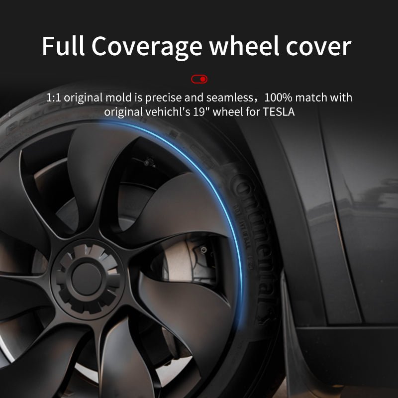 Tesla Model Y 19'' Überturbine Wheel Cover Model Y Rims Tesstudio® (2020-2024 Year)