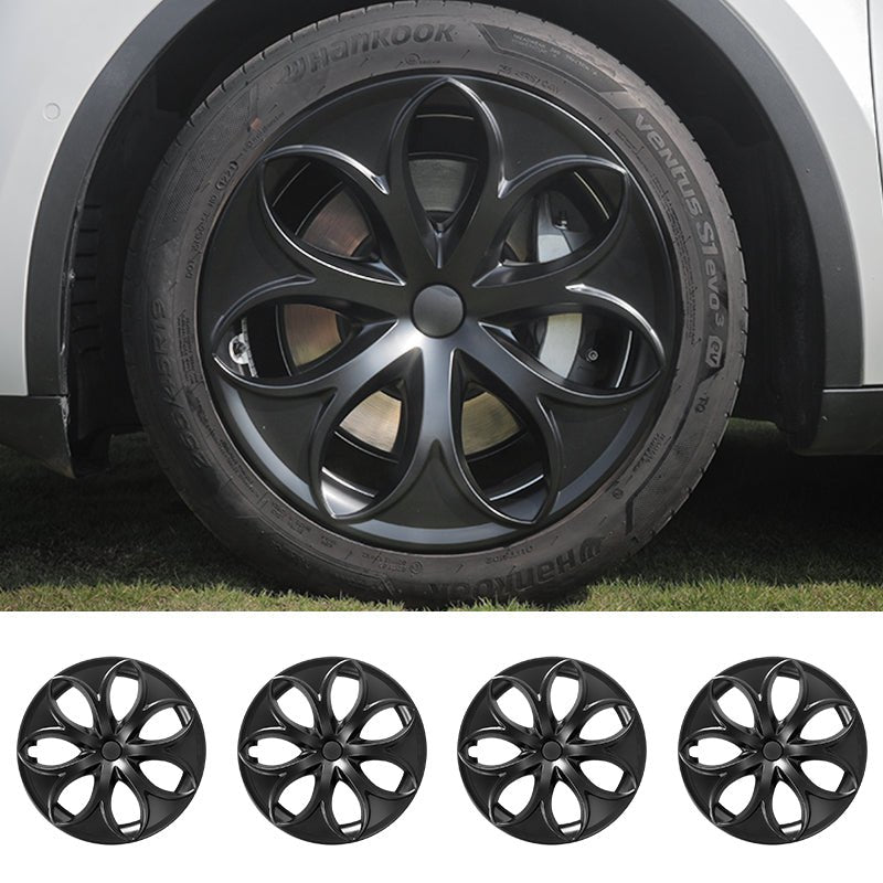 Tesla Model Y Hubcaps 19'' Petal Style Wheel Cover Tesstudio® (2020-2024 Year)