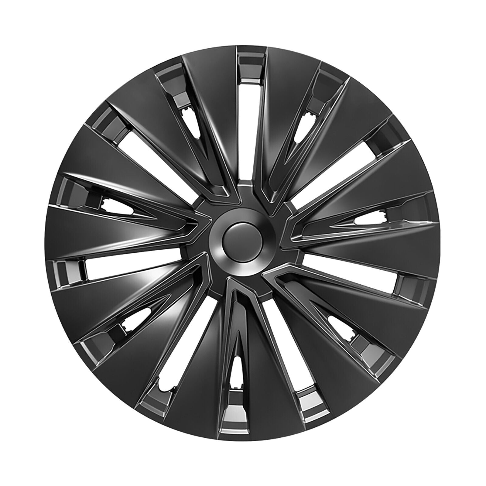 Tesla Model Y Wheel Center Hub Cap 19'' Turbine Style Wheel Cover Tesstudio® (2020-2024 Year)