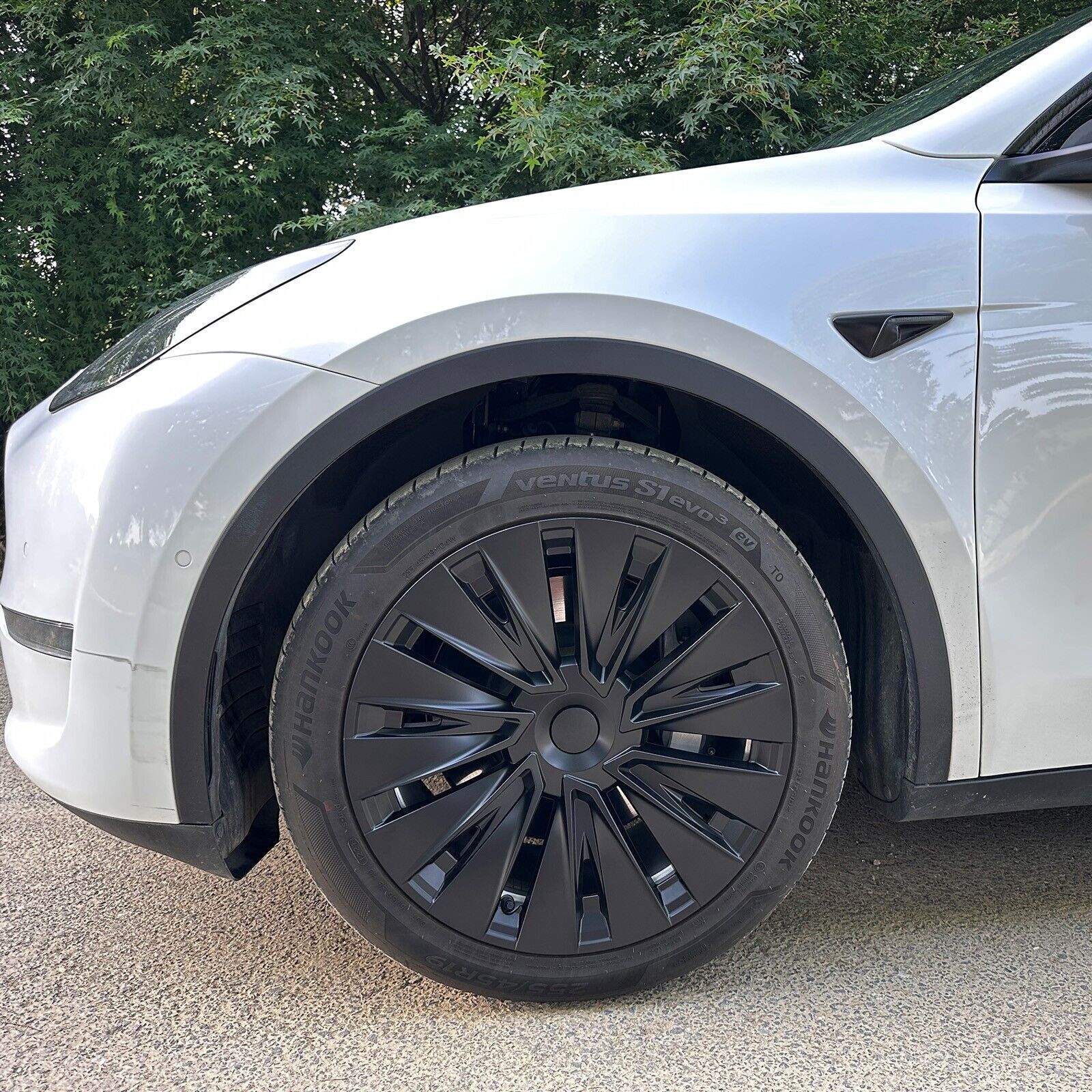 Tesla Model Y Wheel Center Hub Cap 19'' Turbine Style Wheel Cover Tesstudio® (2020-2024 Year)