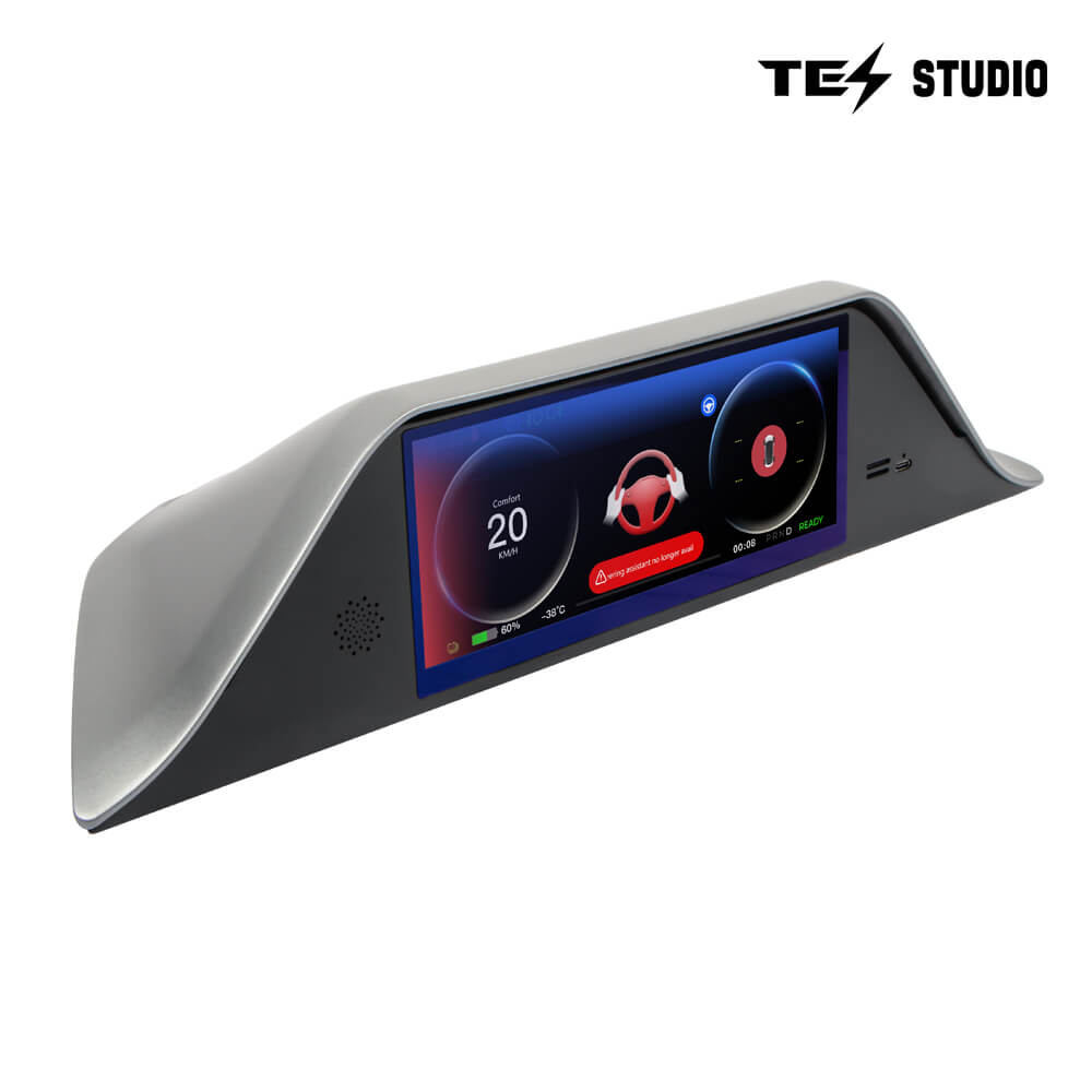 Tesstudio FY9-C Intelligent Dashboard Display & Camera with ABS Material for Tesla Model 3/Y - Inspired by Model S/X Design