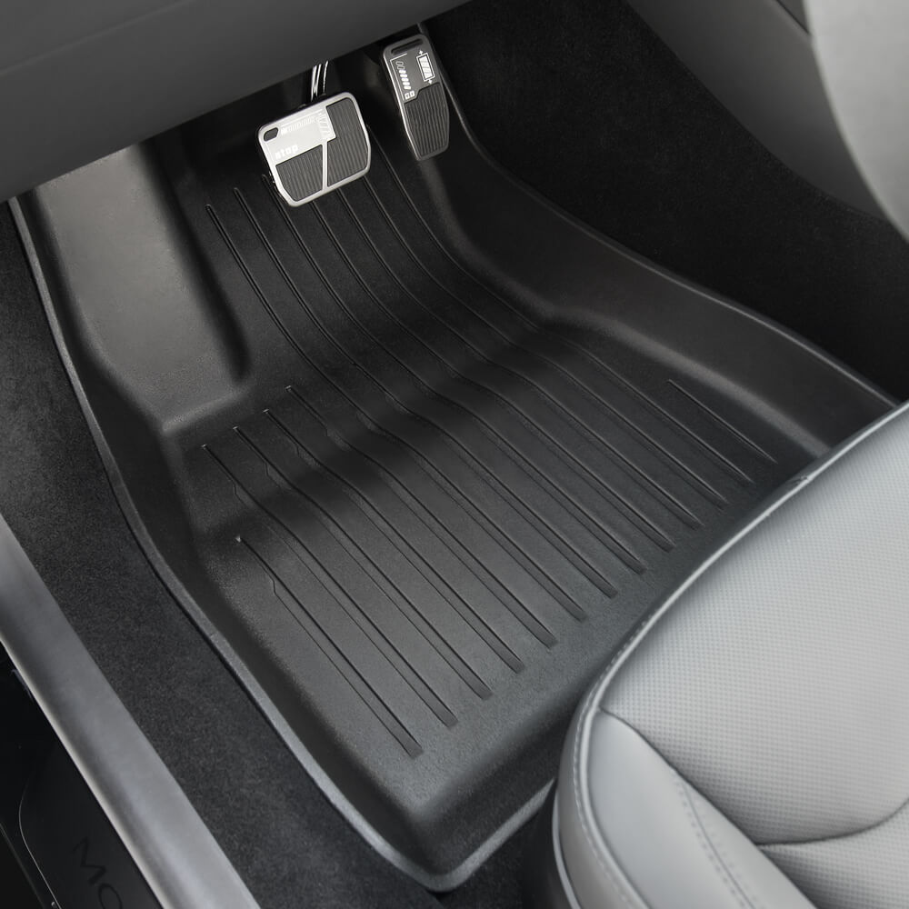 Tesstudio Custom Fit Floor Mat Set - Enhanced Protection & Durability For Tesla Model 3 Highland