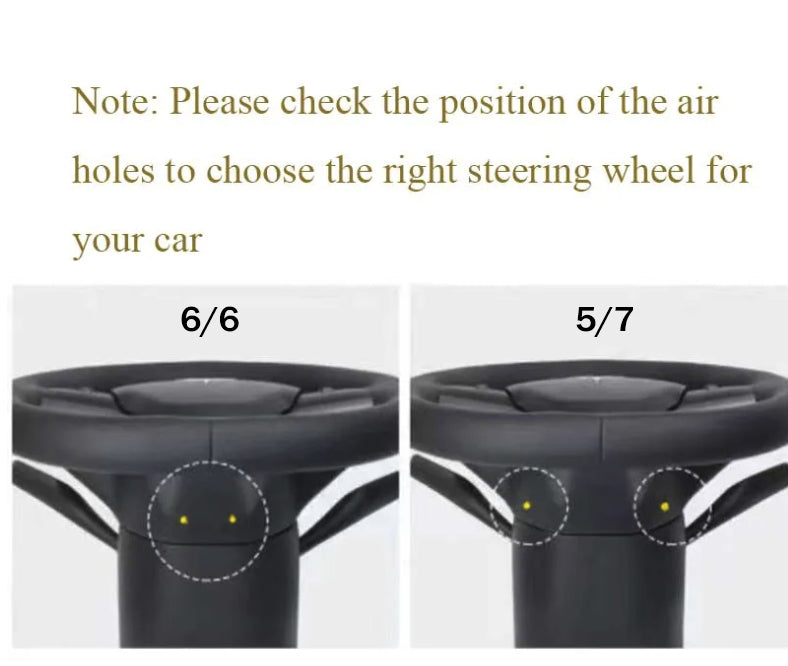 Yoke Steering Wheel For Tesla Model 3/Y - Inspired By Tesla Model S/X