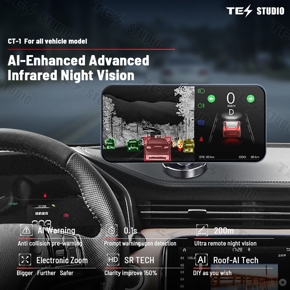 [UNIVERSAL] Tesstudio CT-1 Thermal infrared Vehicle assistance System