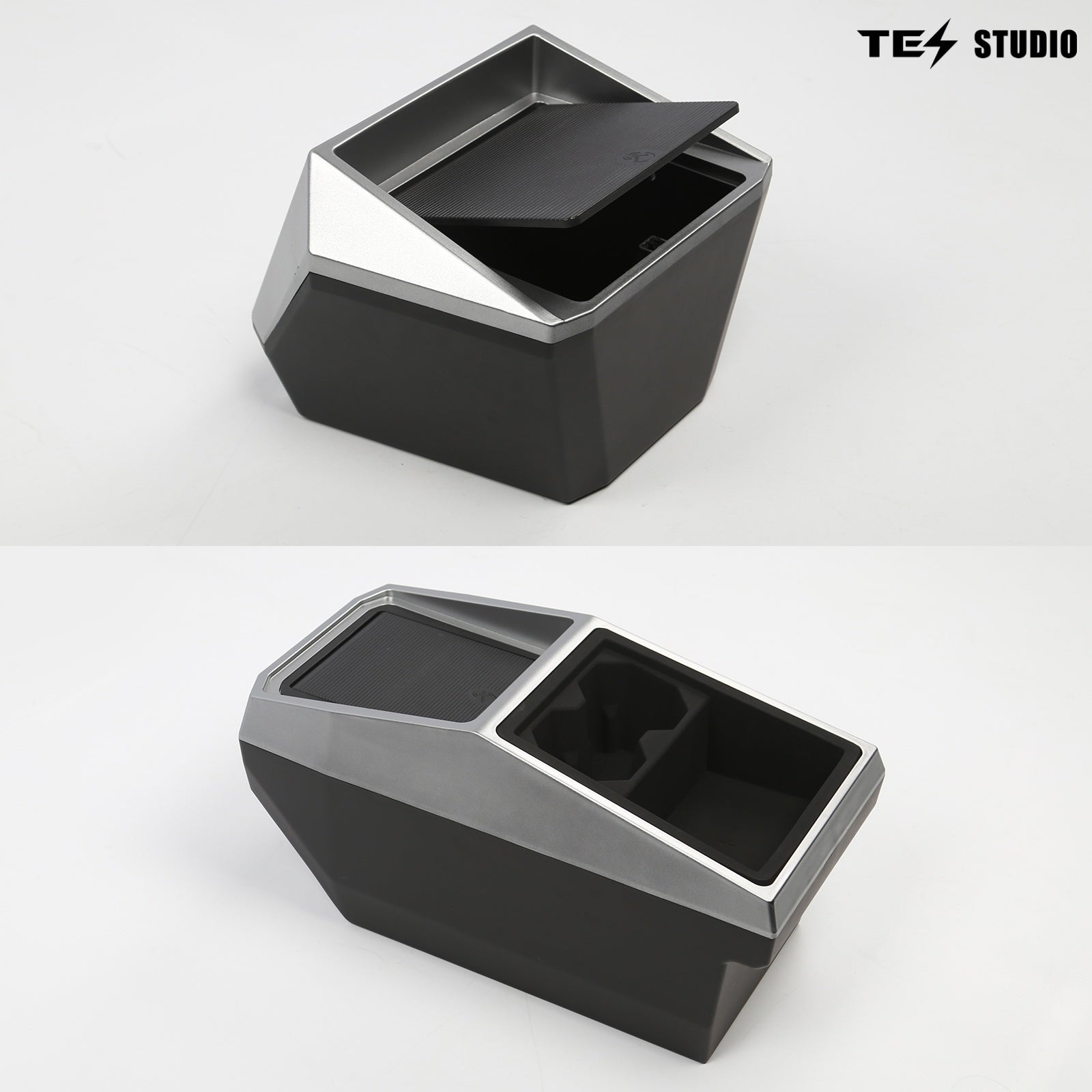 Cybertruck Rear Seat Storage Organizer Box Trash Can Backseat Organizer Tesstudio®