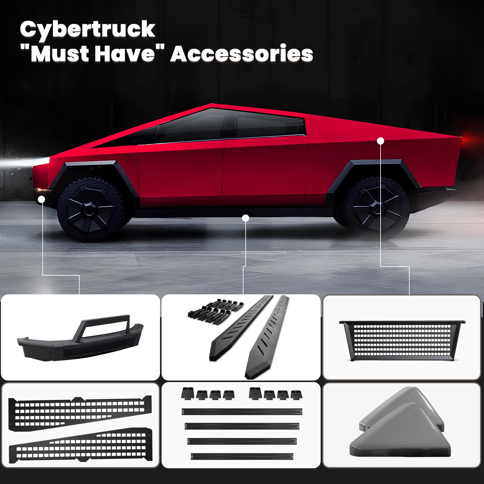 cybertruck accessories