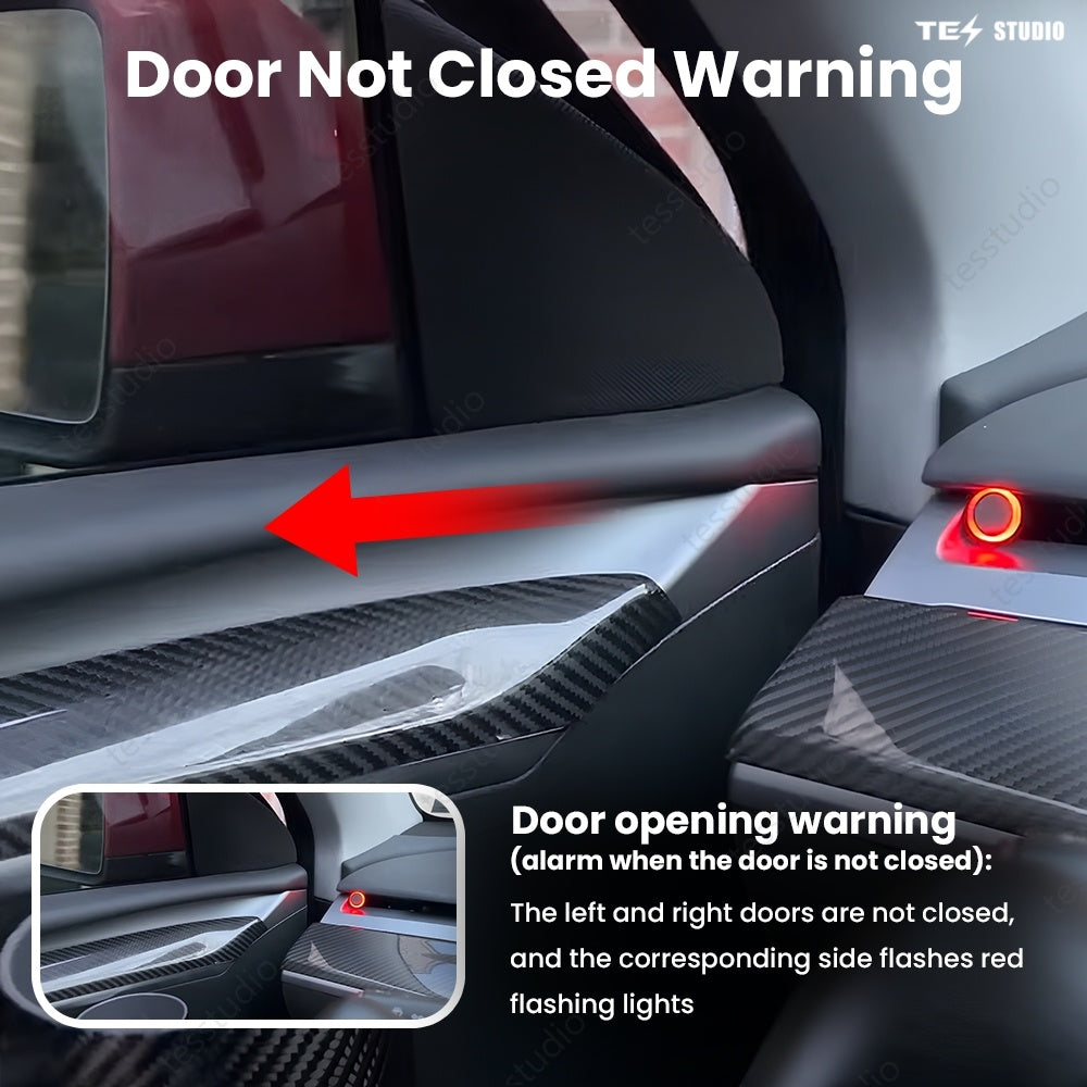 Model 3/Model Y Left and Right Blind Spot Monitoring Assist System - AMD (21+) Tesstudio® (Second Generation)