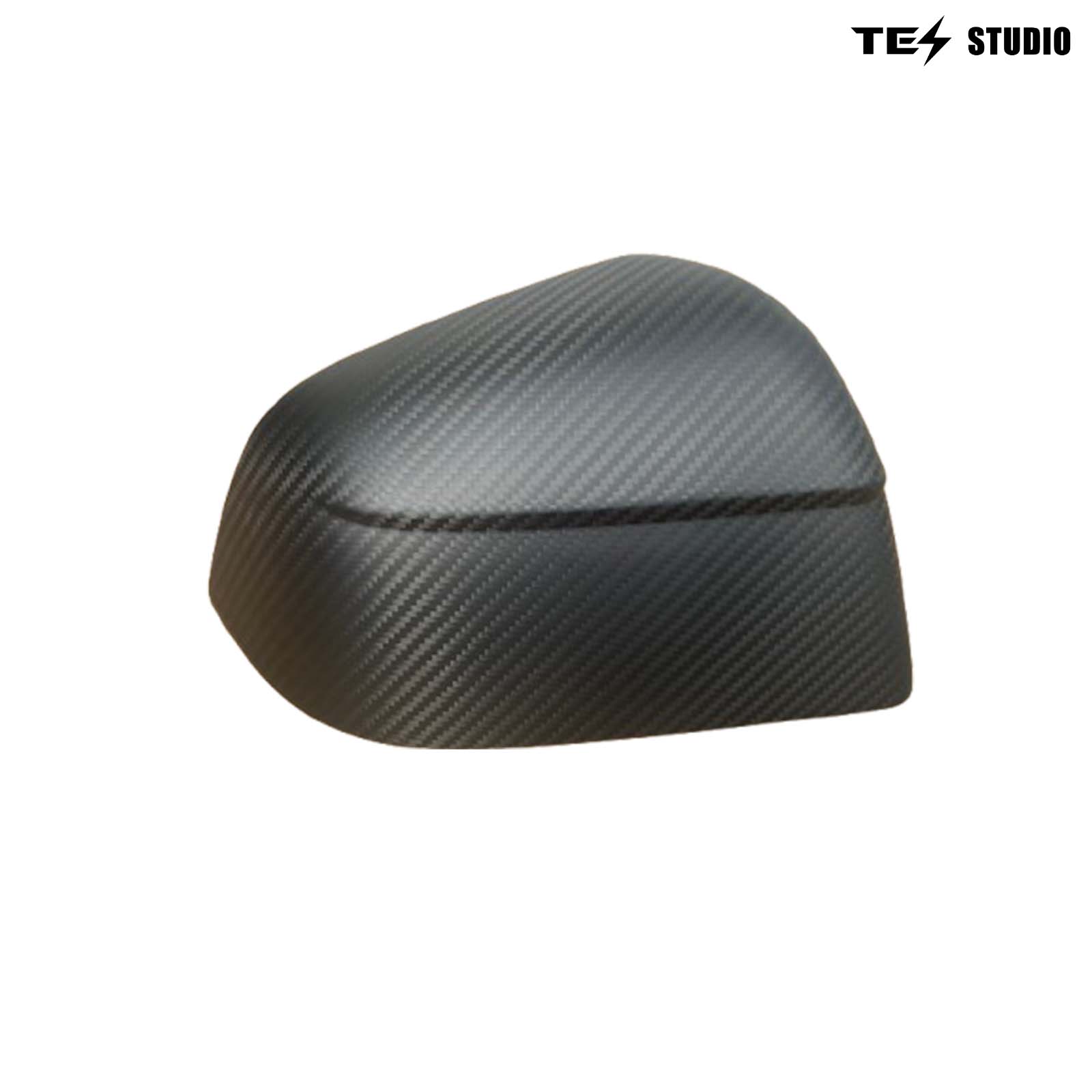 Tesla Model Y Carbon Fiber Side Mirror Caps Model Y Side Mirror Cover Tesla Model Y Exterior Accessories Tesstudio®