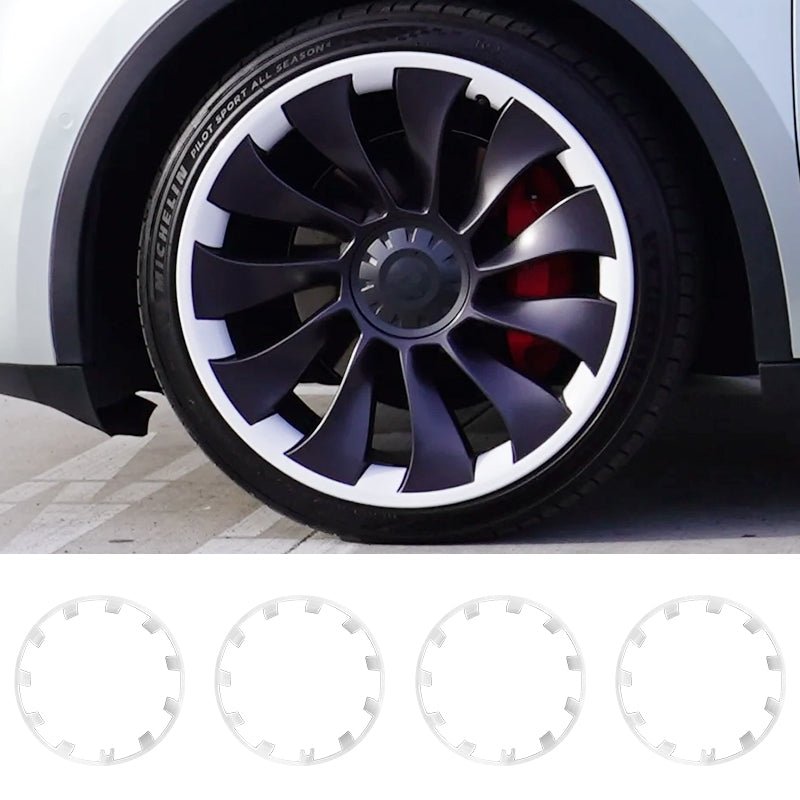 Tesla Model Y Hub Cap Covers 21 Inch Wheel Covers Tesla Wheel Accessories Tesstudio®