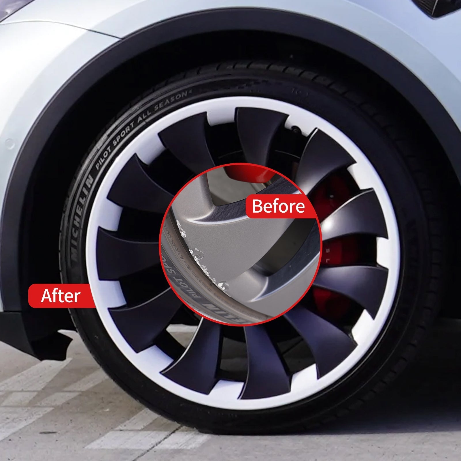 Tesla Model Y Hub Cap Covers 21 Inch Wheel Covers Tesla Wheel Accessories Tesstudio®