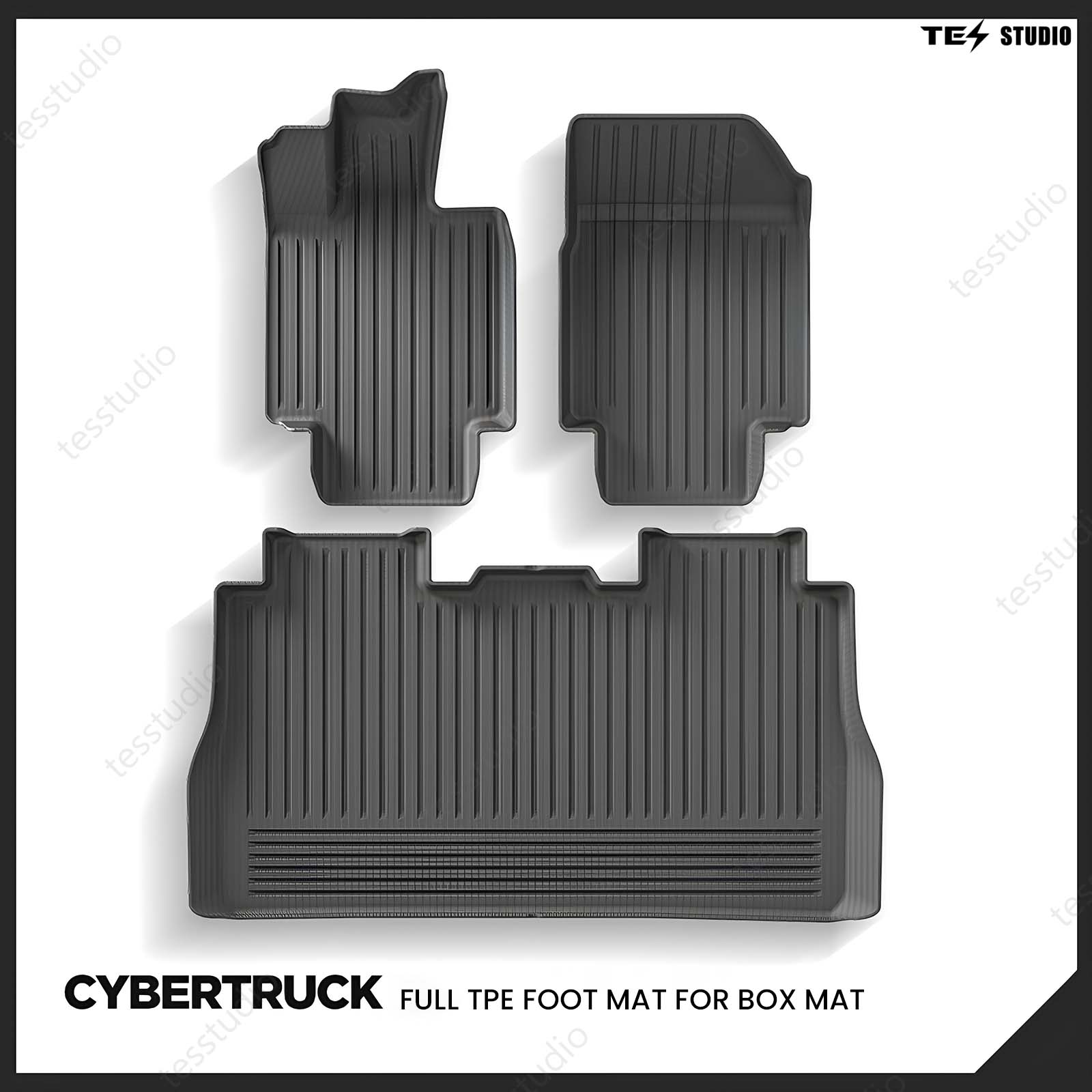 Tesstudio Full Set Mats for Cybertruck