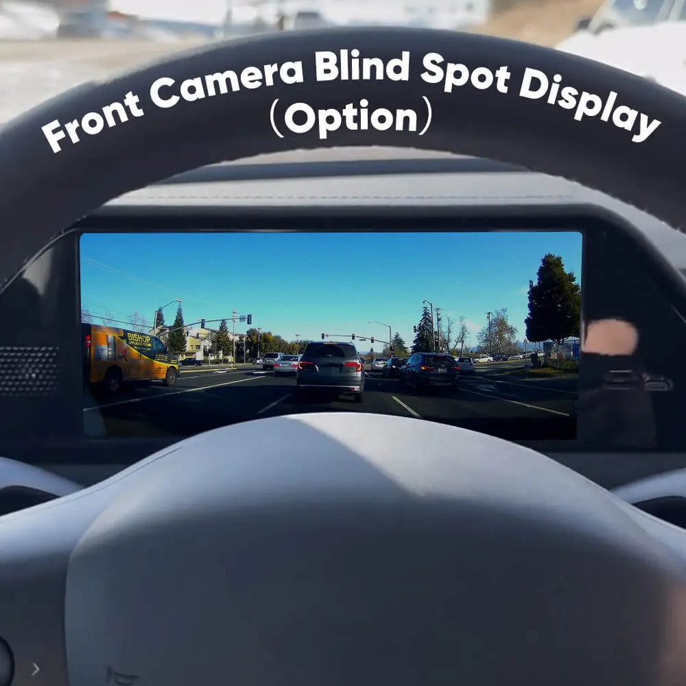 Tesstudio FY9-C Smart Dashboard Display with Camera for Tesla Model 3/Y (Inspired by Model S/X Design)