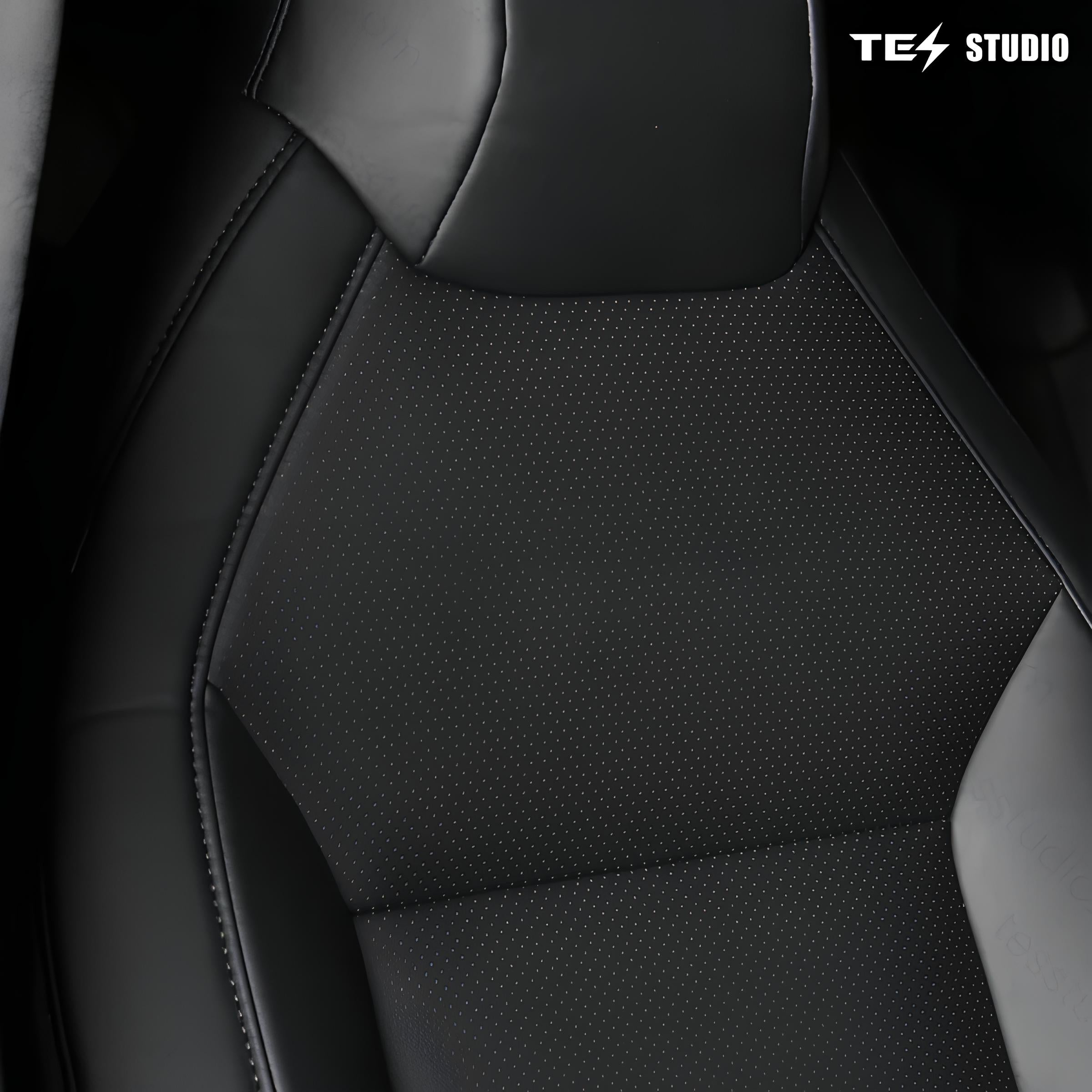 Cybertruck Seat Covers NAPPA Leather Full Coverage Seat Protector Tesstudio®