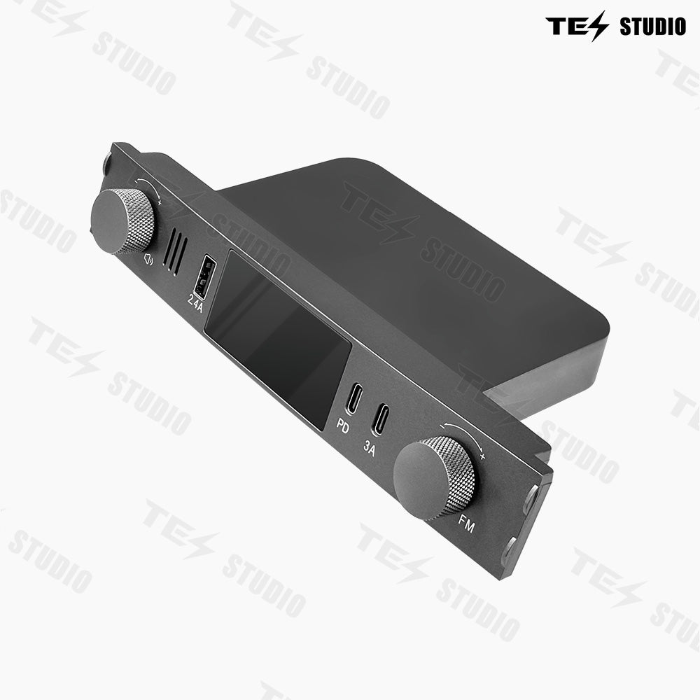 Radio Expansion Dock Station Central Console Accessories for Tesla Model 3 / Model Y（21-24 years）