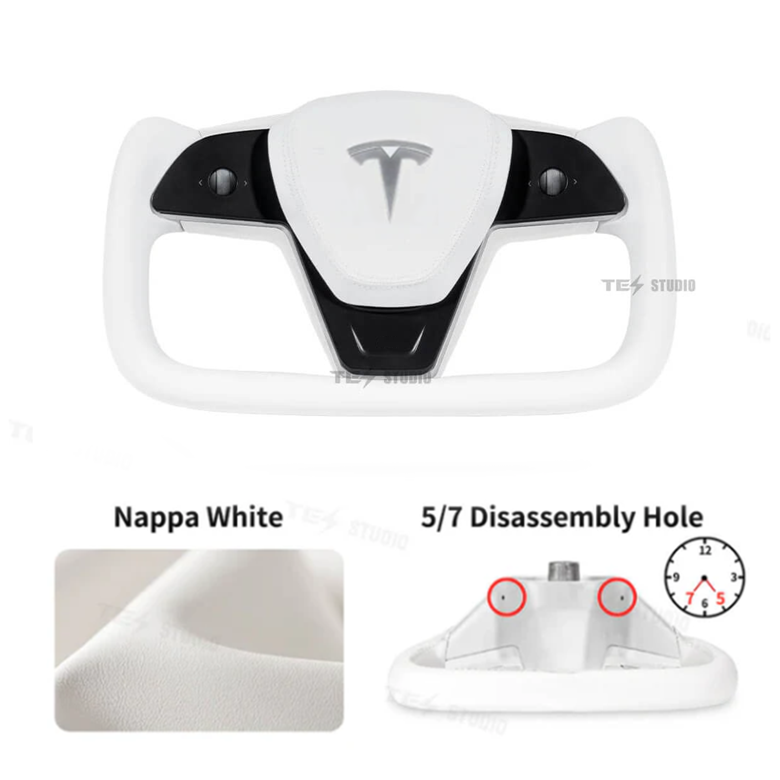 Yoke Steering Wheel For Tesla Model 3/Y - Inspired By Tesla Model S/X