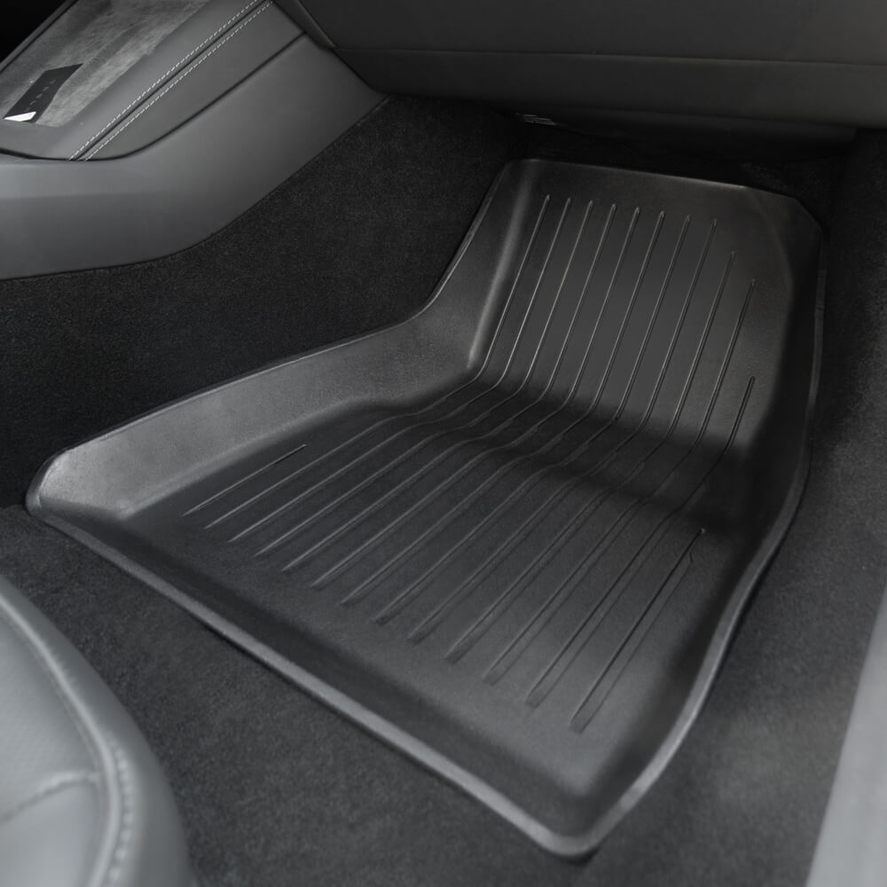 Tesstudio Custom Fit Floor Mat Set - Enhanced Protection & Durability For Tesla Model 3 Highland