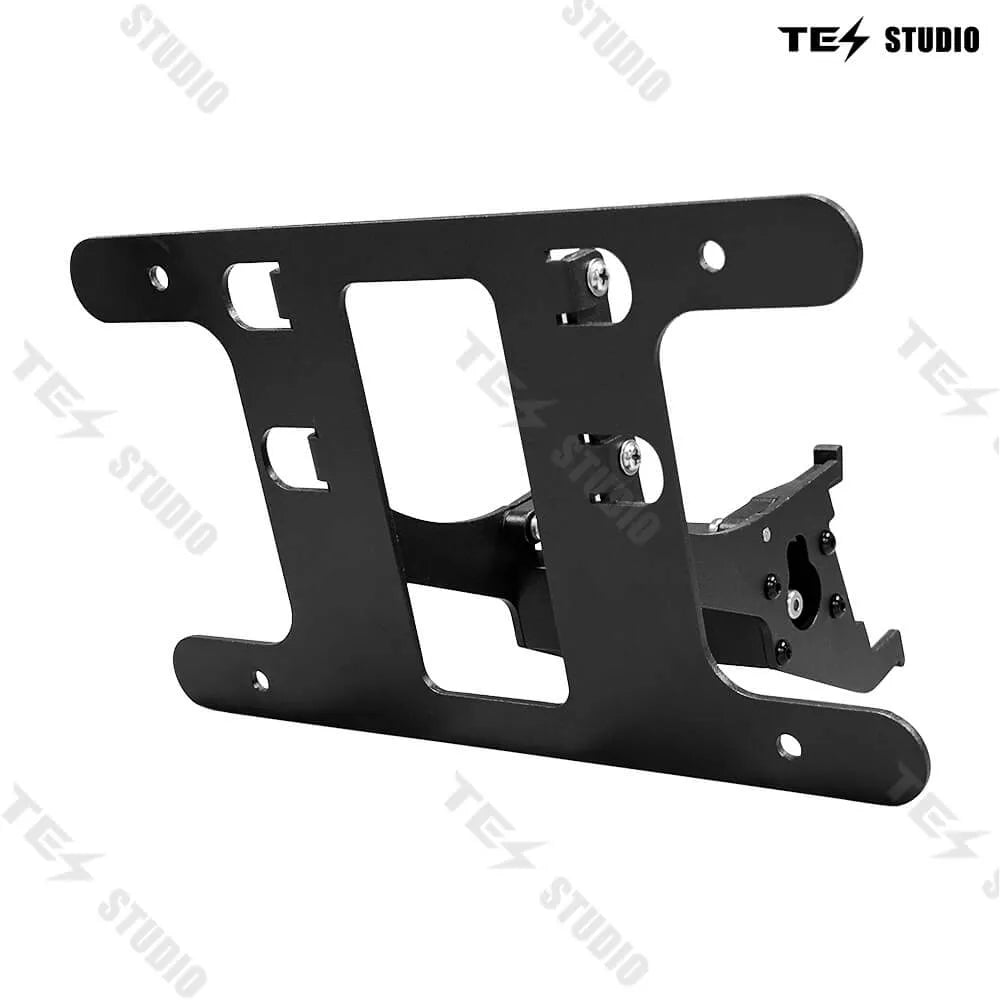 Tesstudio Model 3/Model Y License Plate Frame with Knob Lock (T2 Lock Version)