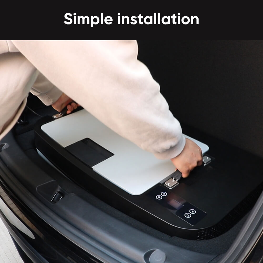 Tesstudio Tesla Model Y Smart 35L Trunk Fridge with App Control