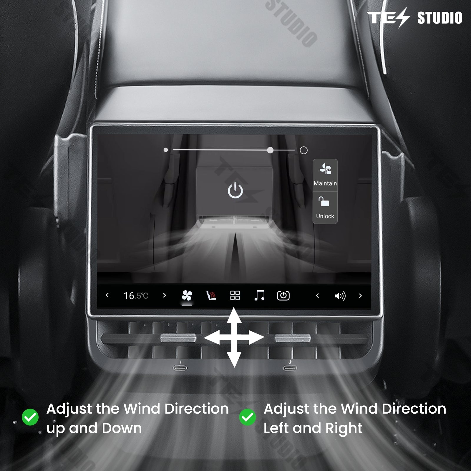 Model 3/Y R89 Rear Display with Disney Plus Entertainment（February 2019+）Tesstudio®