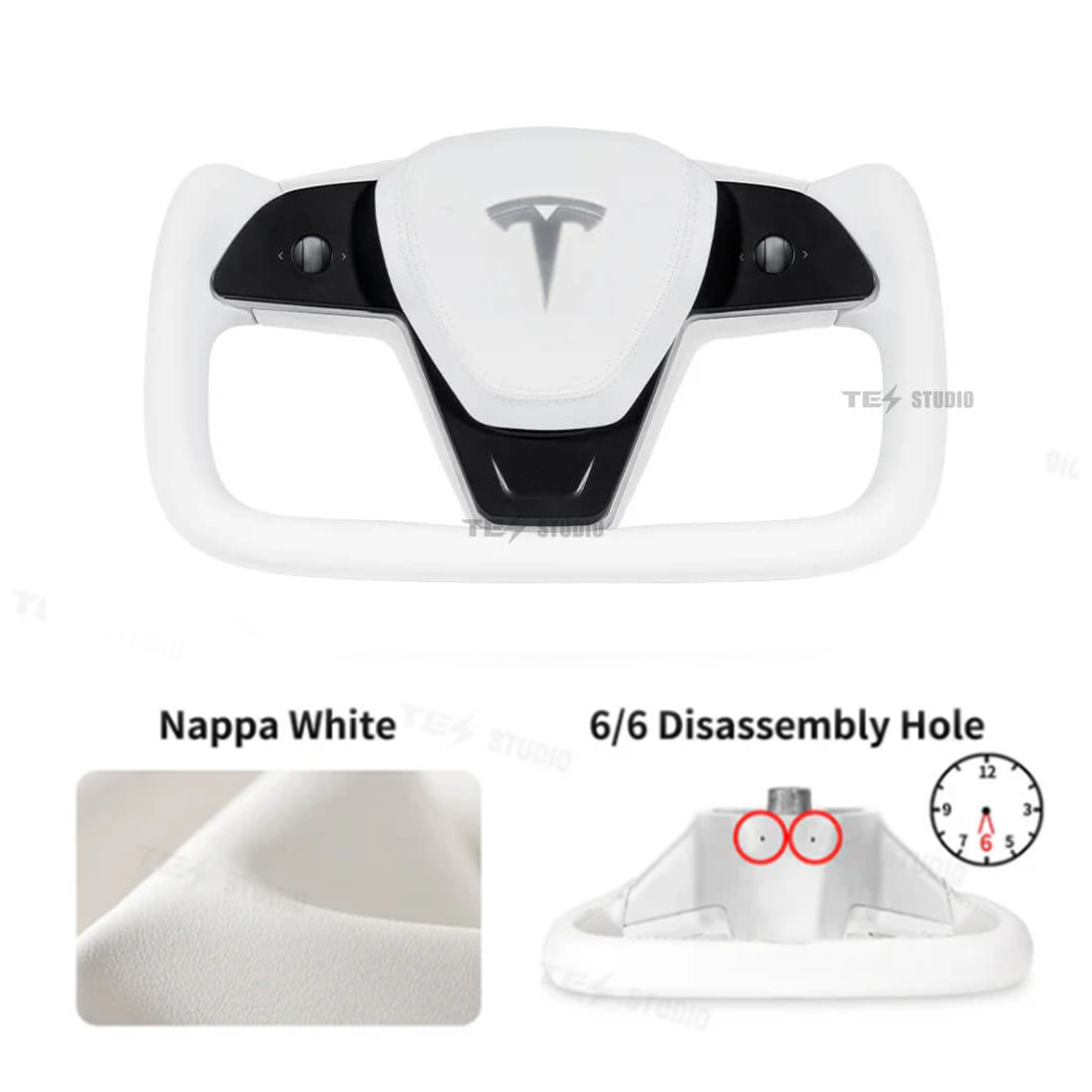 Yoke Steering Wheel For Tesla Model 3/Y - Inspired By Tesla Model S/X