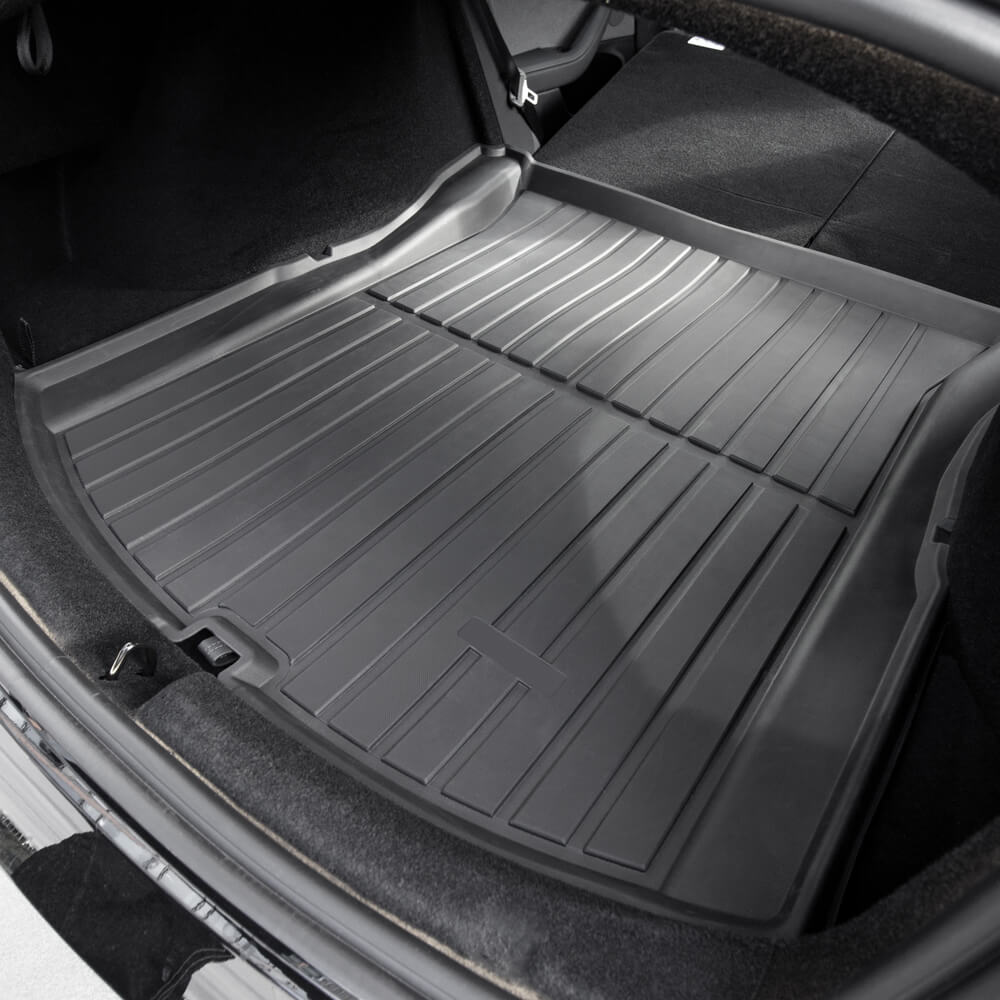 Tesstudio Custom Fit Floor Mat Set - Enhanced Protection & Durability For Tesla Model 3 Highland