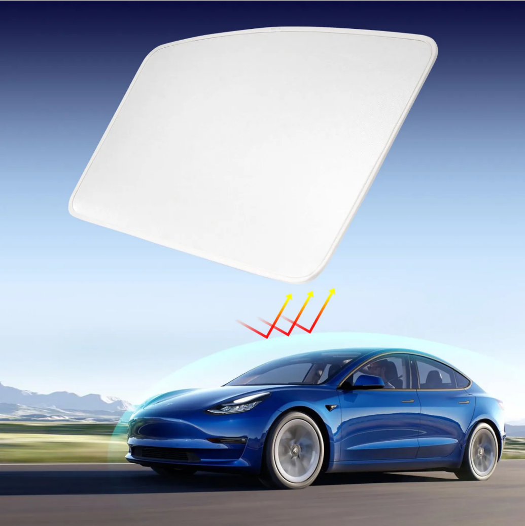 Simple Sunshade Summer Roof Sunshade For Tesla Model 3/Y