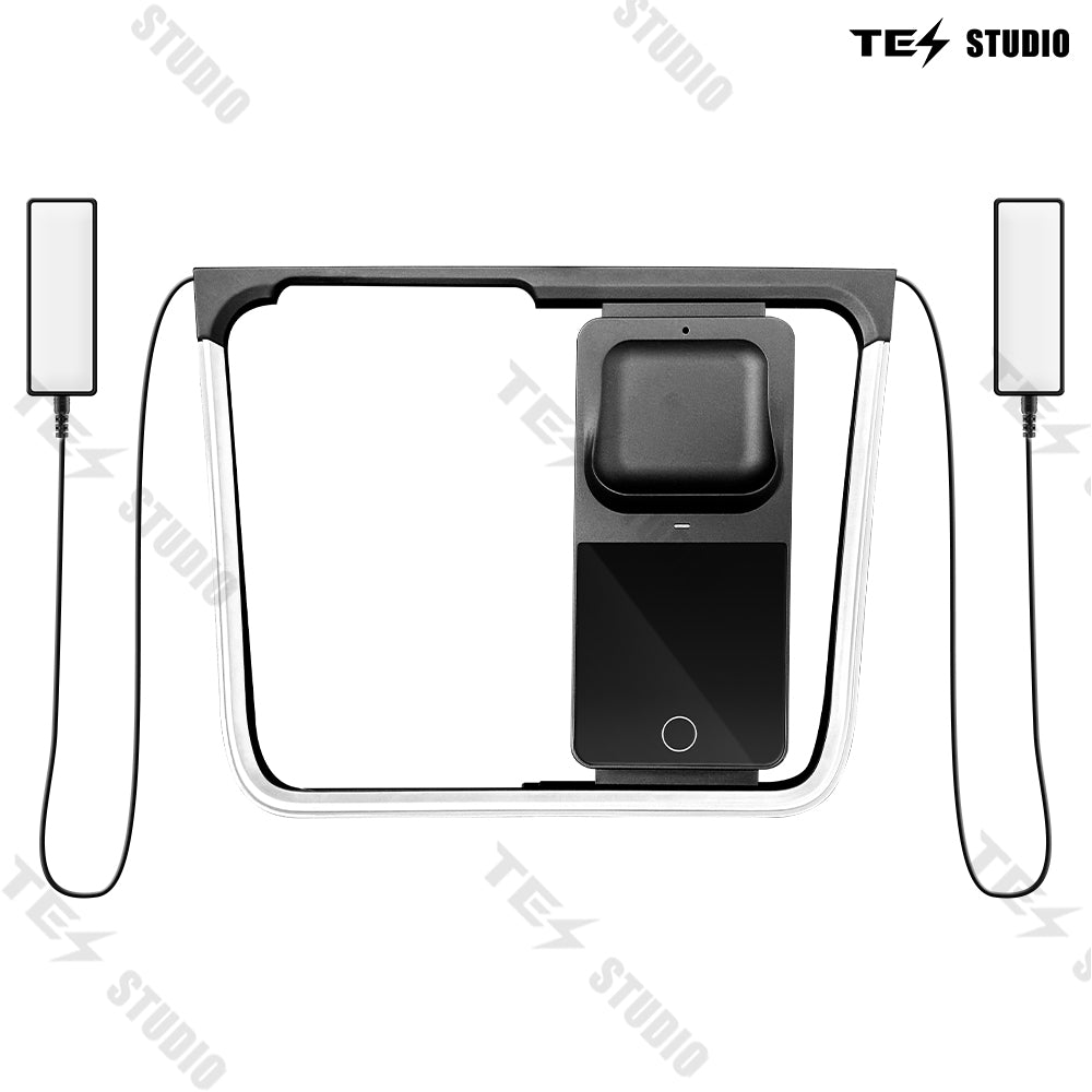 Tesstudio Model 3/Y Phone Charger Ambient Light Anti-slip Pad