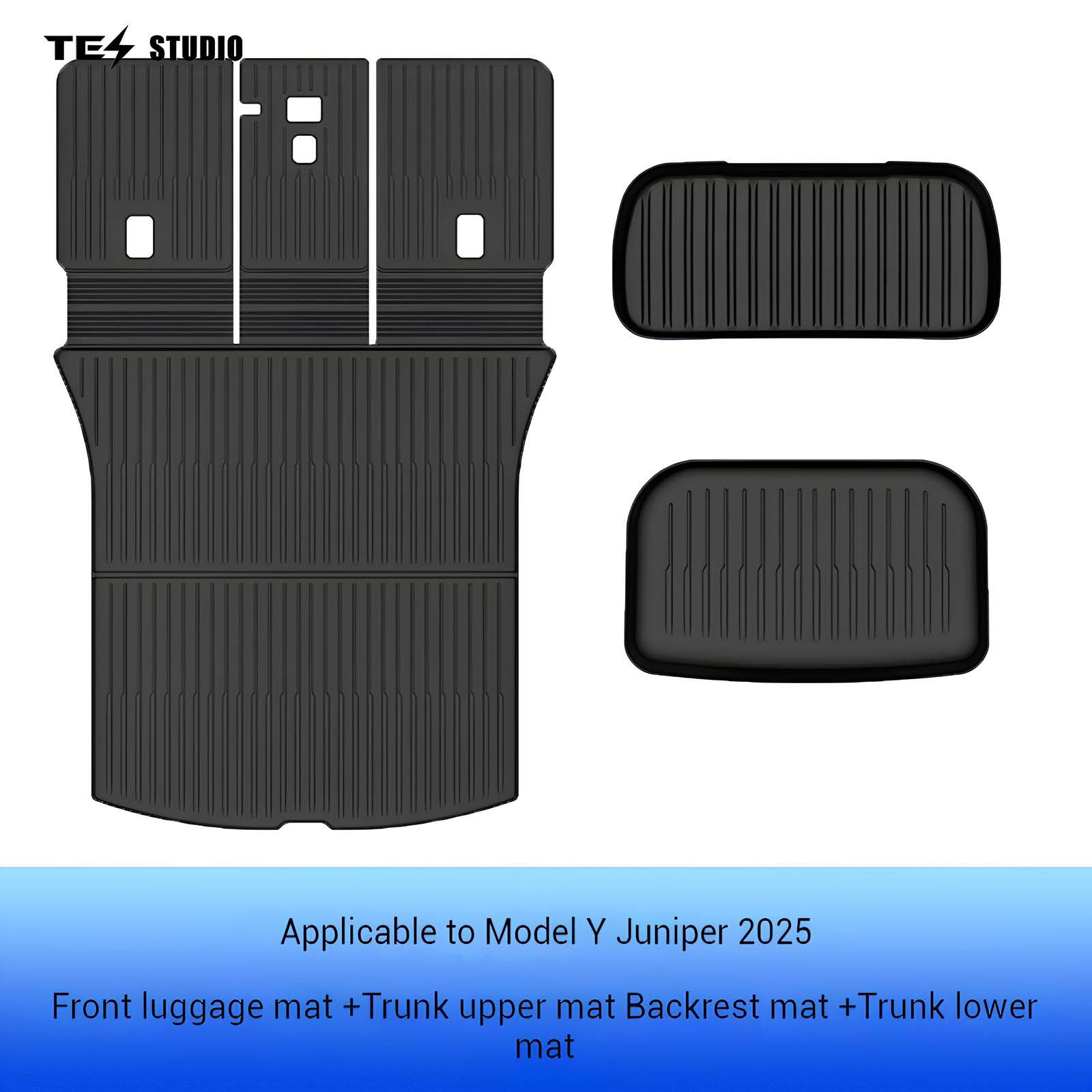 Tesla Model Y Juniper TPE Mats Model Y Juniper Floor Mats Model Y Juniper Interior Accessories Tesstudio®