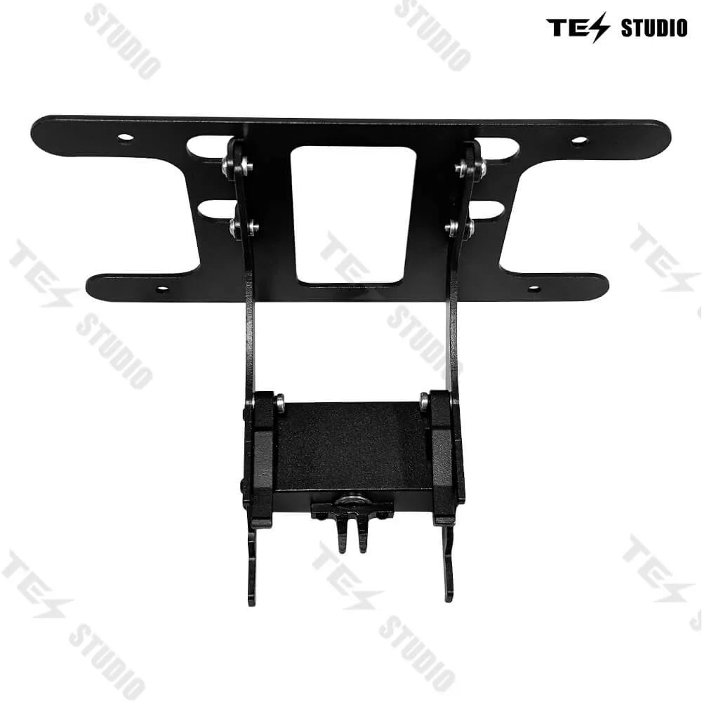 Tesstudio Model 3/Model Y License Plate Frame with Knob Lock (T2 Lock Version)