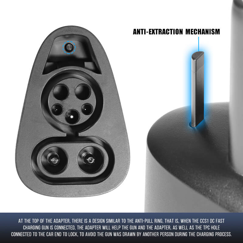 Tesstudio CCS Combo 1 Adapter USA Tesla DC Fast Charging - Only For Tesla Model S3XY Cybertruck Owners
