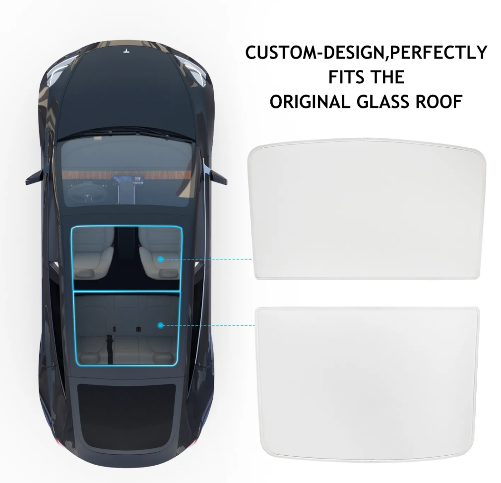 Simple Sunshade Summer Roof Sunshade For Tesla Model 3/Y