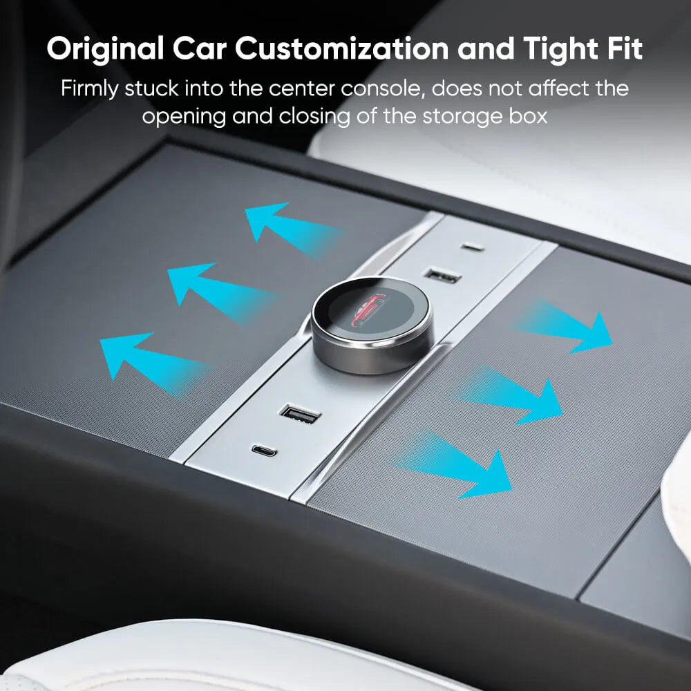 Tesstudio Highland 3 Smart Rotating Gear Shift Dock for Tesla Model 3 Highland