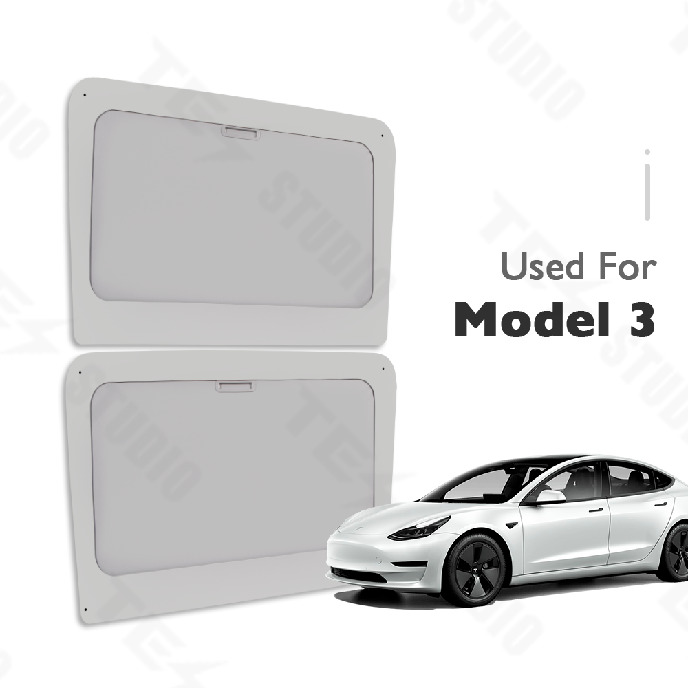 Tesstudio Tesla Model 3 Retractable Glass Roof