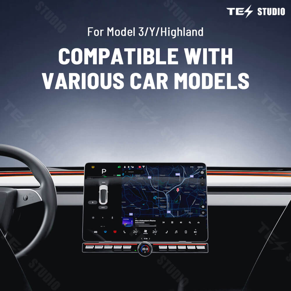 Tesstudio Magic Rotating Button Docking Station for Tesla Model 3/Y/Highland