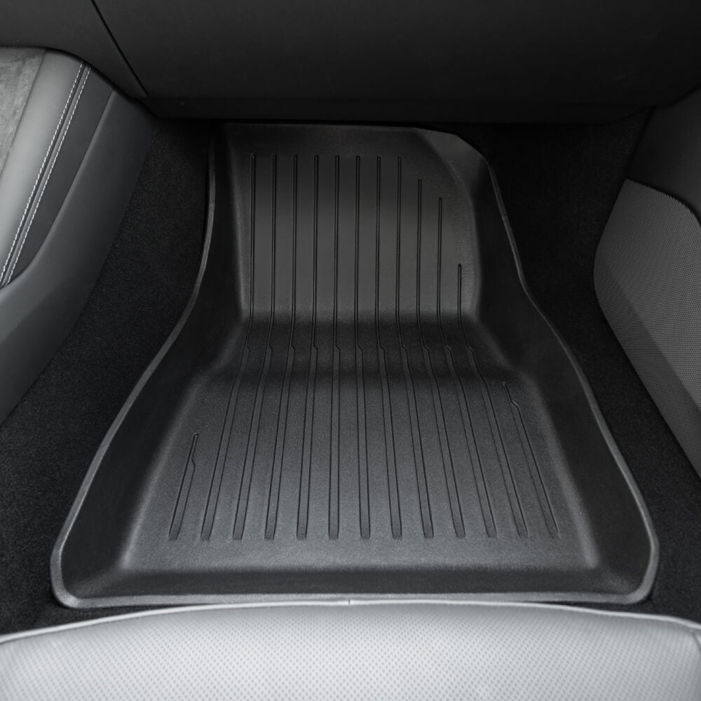 Tesstudio Custom Fit Floor Mat Set - Enhanced Protection & Durability For Tesla Model 3 Highland